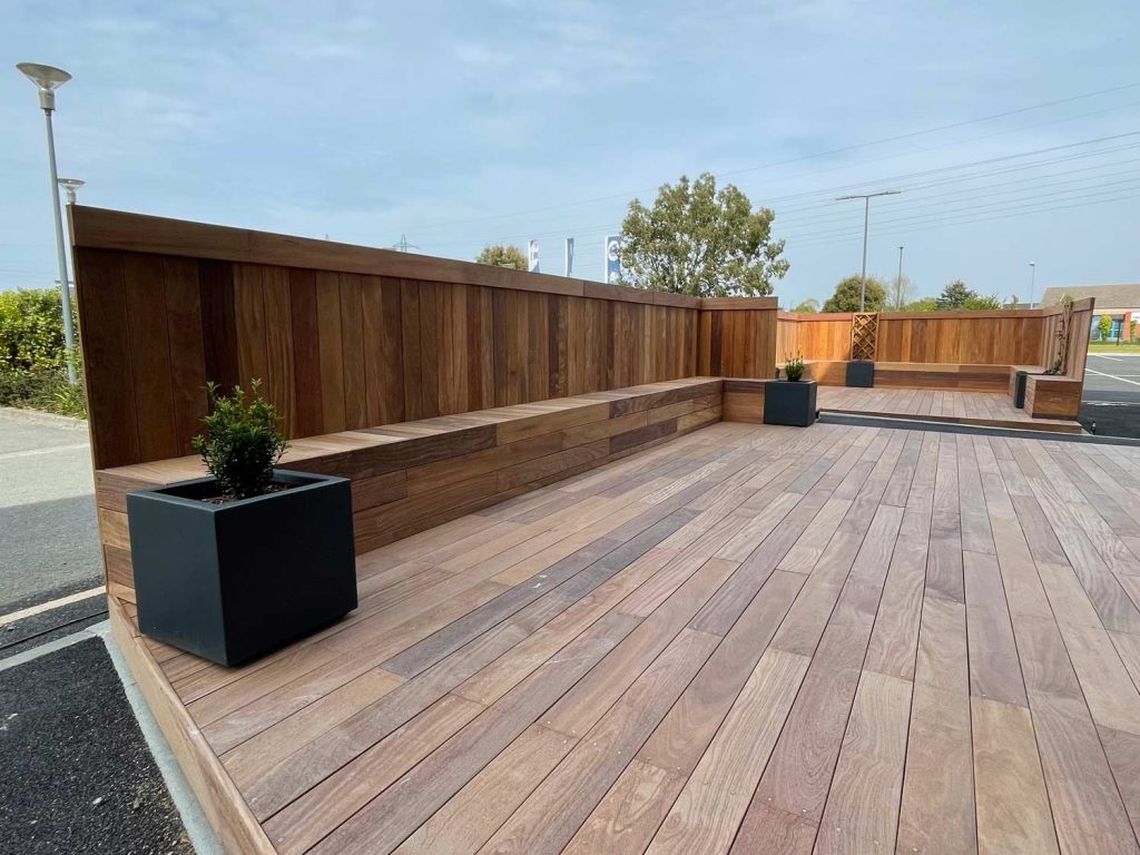 construction terrasse bois Dinard
