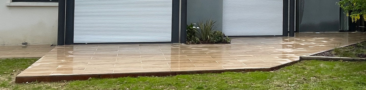 construction terrasse en bois Pacé