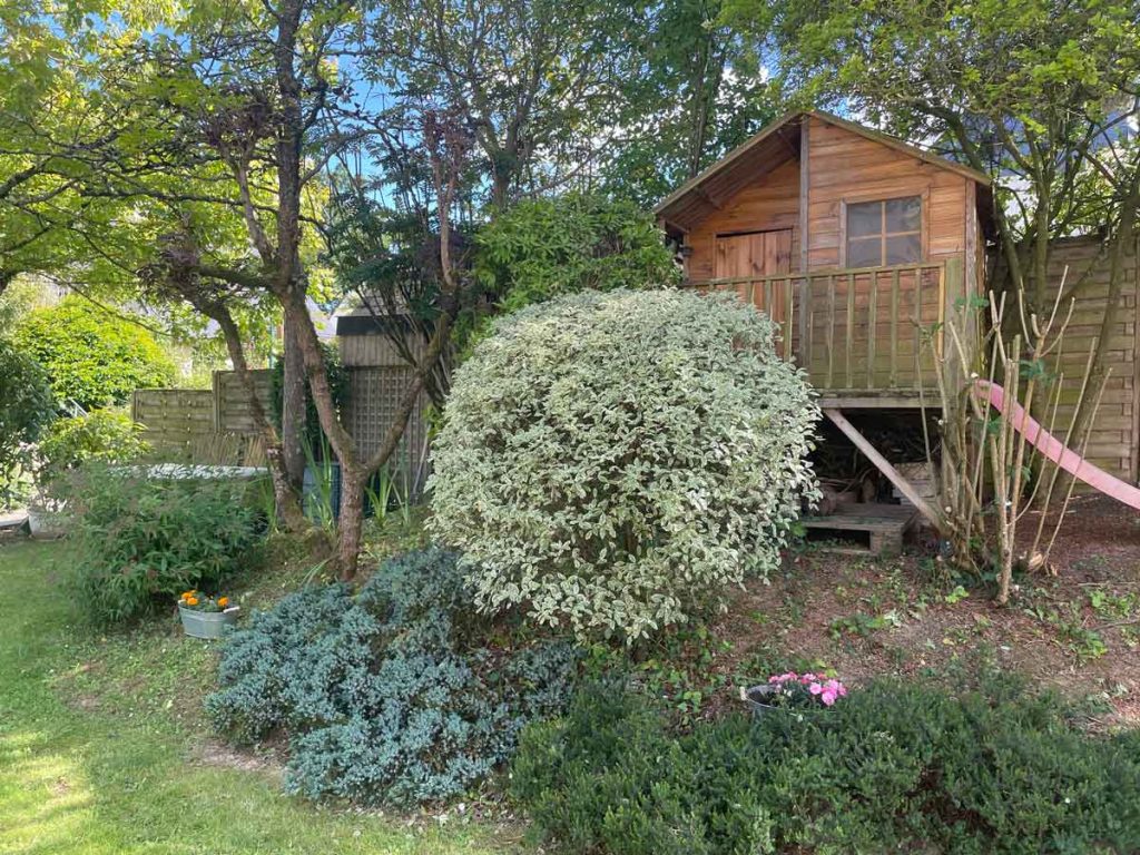 conception espace vert jardin Pacé