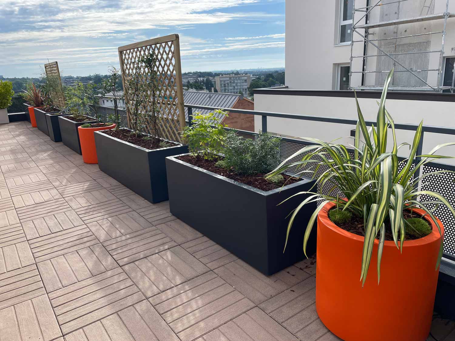 aménagement rooftop Rennes
