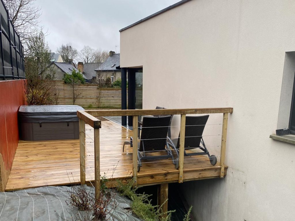 aménagement jardin vern sur seiche